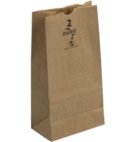 BAG GROCERY 2# 4.25X8.25      500CT