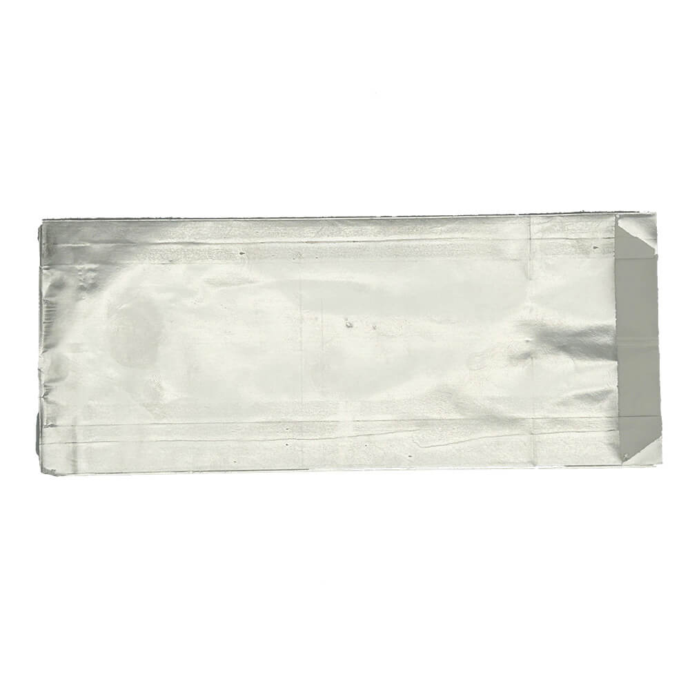 BAG FOIL/PAPER HOT DOG SILVER 1M