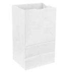 BAG WHITE 6# 6X11             500CT
