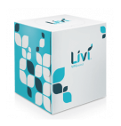 TISSUE FACIAL LIVI CUBE 2PLY 36CT