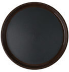 TRAY-14″ ROUND BLACK NON-SKID    EA