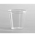 SHOT GLASS-1 OZ PLASTIC CLR   50/50