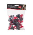 LIQUOR POURER-W/BUG SCREEN RED 12CT