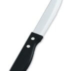 KNIFE STEAK BLK PLAST HNDL48144 12C