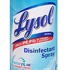 LYSOL DISF SPRAY CRISP LINEN  19OZ