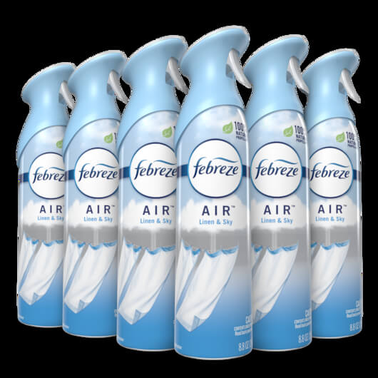 FEBREZE AIR EFFECTS LINEN/SKY 6CT
