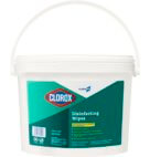 CLOROX COMM DISF WIPES W/BUCKET EA