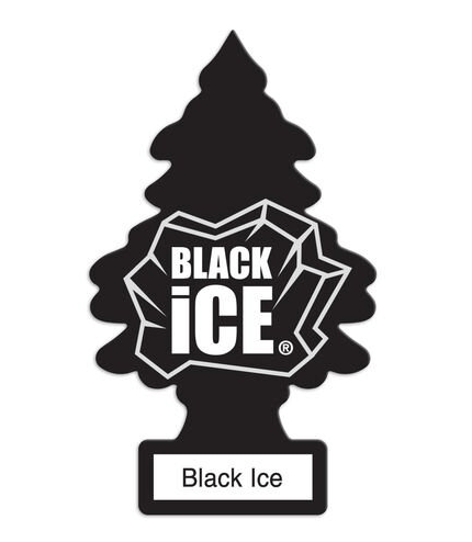 AIR FRESH BLACK ICE TREES 8/3PK