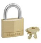 MASTER LOCK 1-9/16″ SOLID BRASS