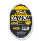 ROPE-POLY WHITE 1/4 IN       50 FT