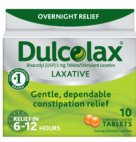 DULCOLAX LAXATIVE TAB 5MG    6/10CT