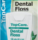 DENTAL FLOSS WAXED-TOP CARE   100YD