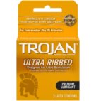 TROJAN CONDOMS ULTRA RIBBED   6/3PK