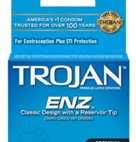 TROJAN CONDOMS ENZ LUB        6/3PK