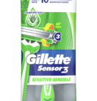 GILLETTE SENSORE RAZOR          6CT