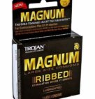 TROJAN MAGNUM RIBBED          6/3PK