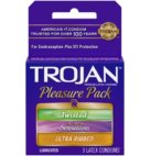 TROJAN PLEASURE PACK          6/3PK