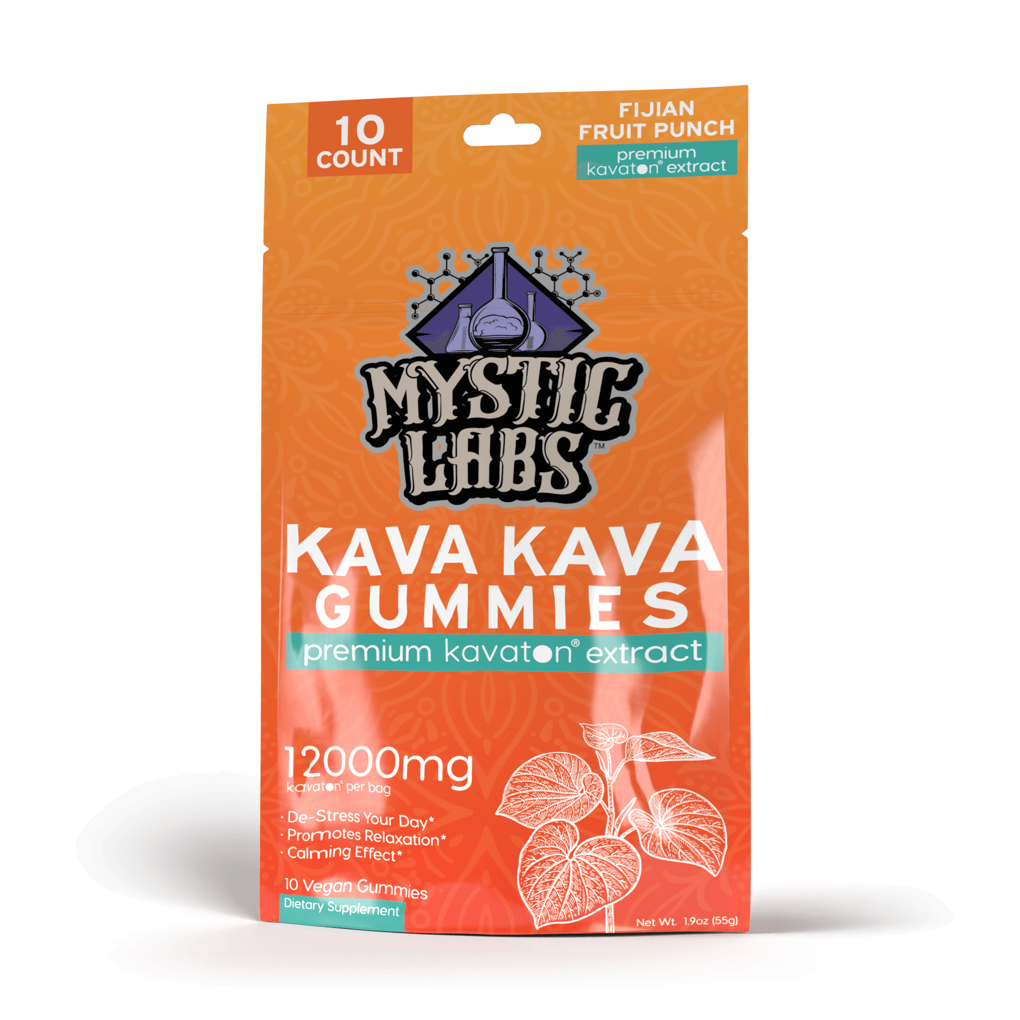KAVA GUMMIES FRUIT PUNCH        6CT