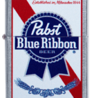 LIGHTER ZIPPO PABST BLUE RIBBON