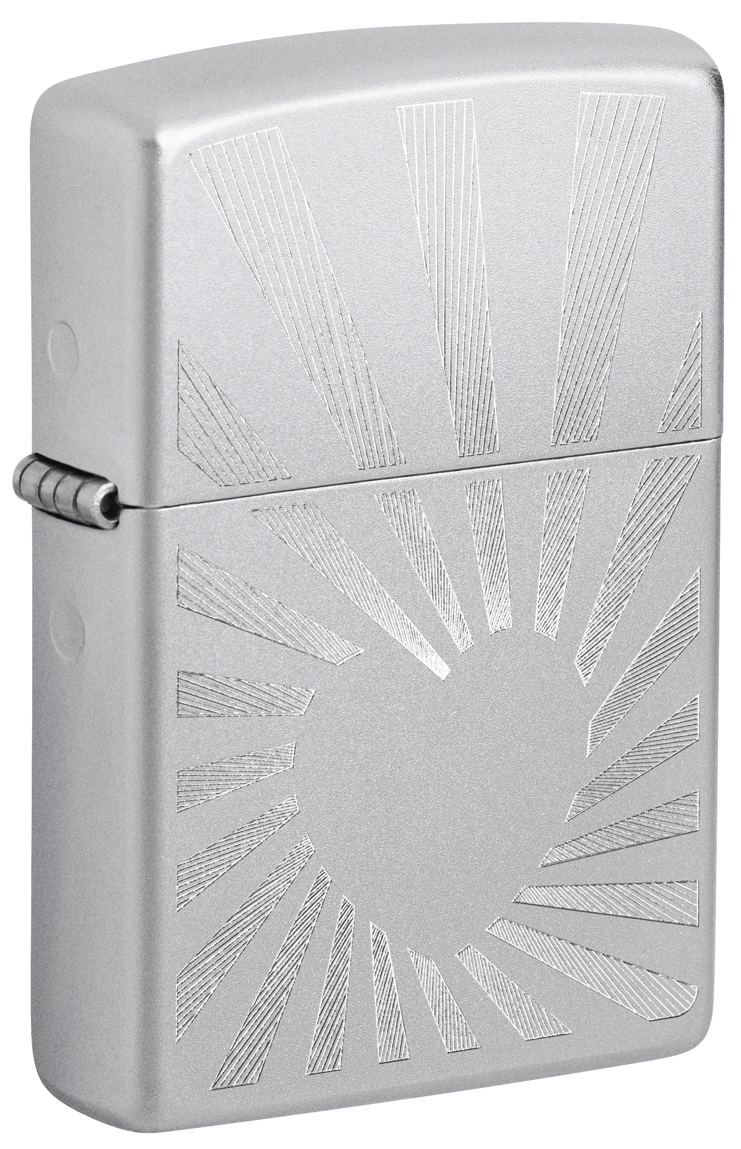 LIGHTER ZIPPO HEART SATIN CHROME EA