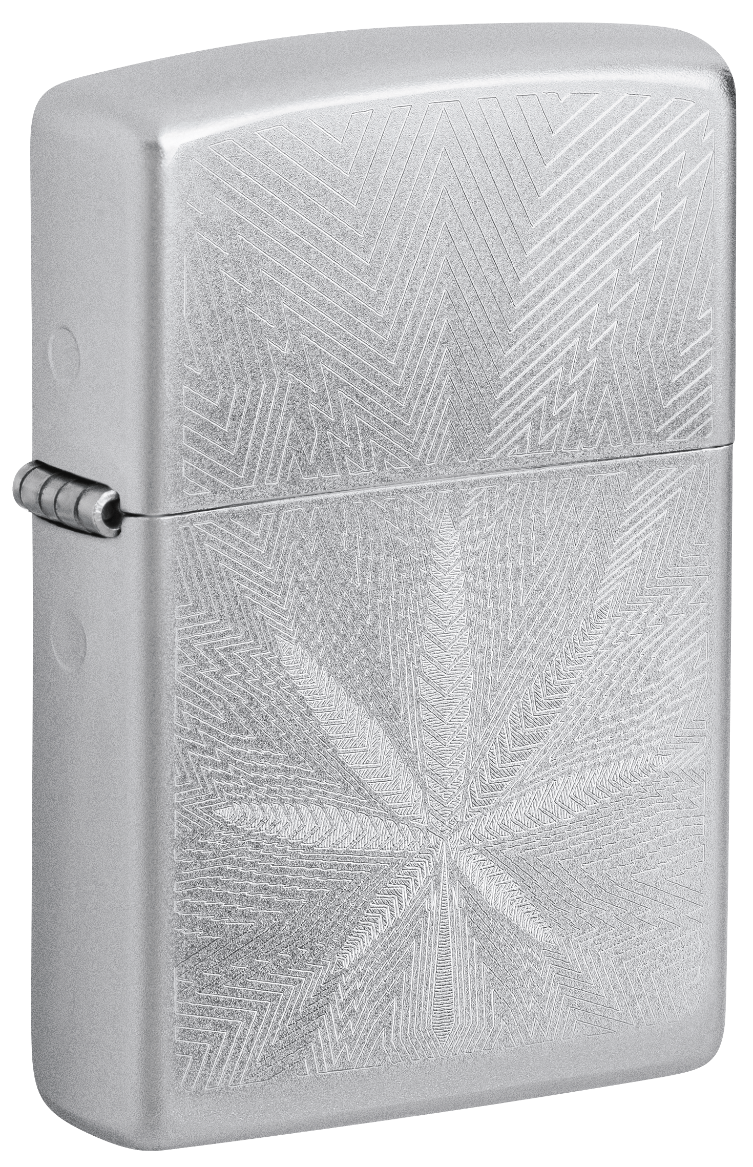 LIGHTER ZIPPO CANNABIS SATIN EA