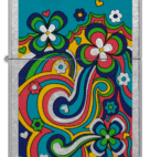 Lighter Zippo Flower Power       Ea