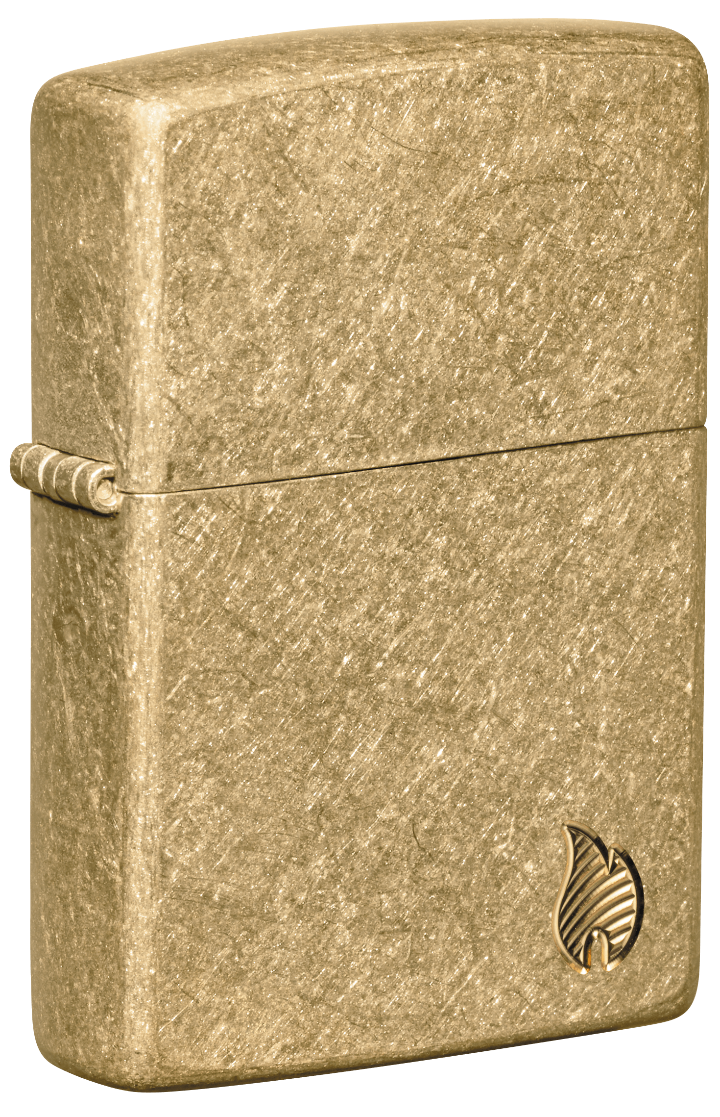 LIGHTER ZIPPO 28496 TUMBLED BRASS