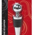 SALUTE WINE BOTTLE STOPPER      1CT