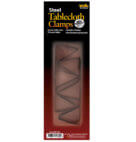 TABLECLOTH CLAMPS STEEL        6 PK