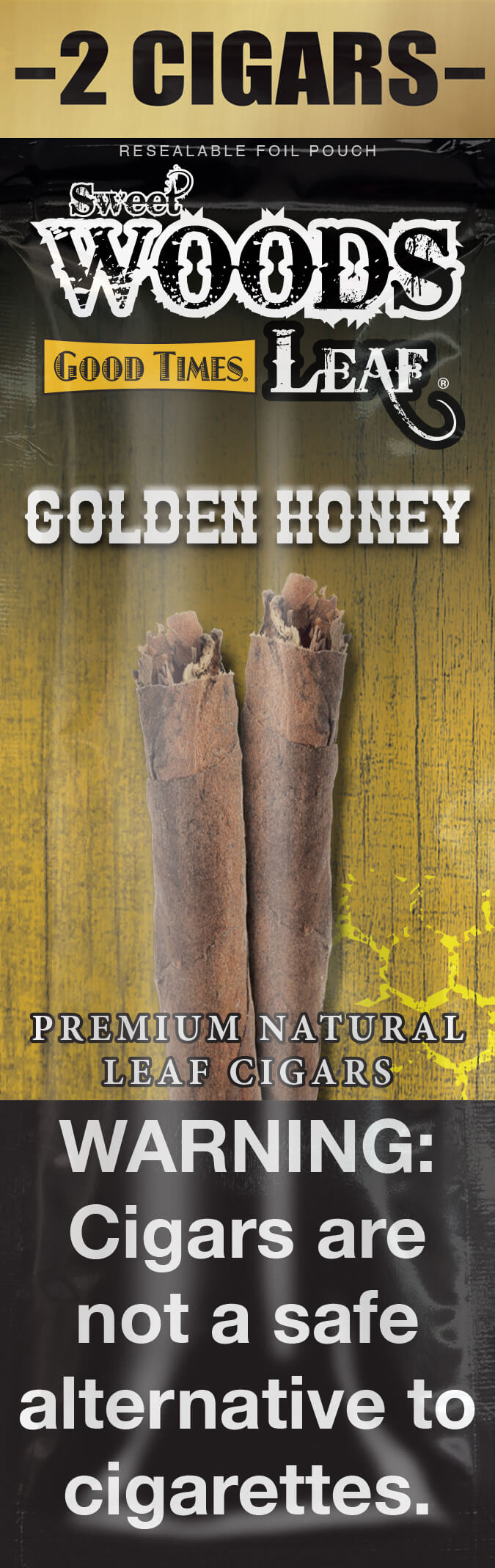 GOOD TIMES CIG GOLDEN HONEY    15CT