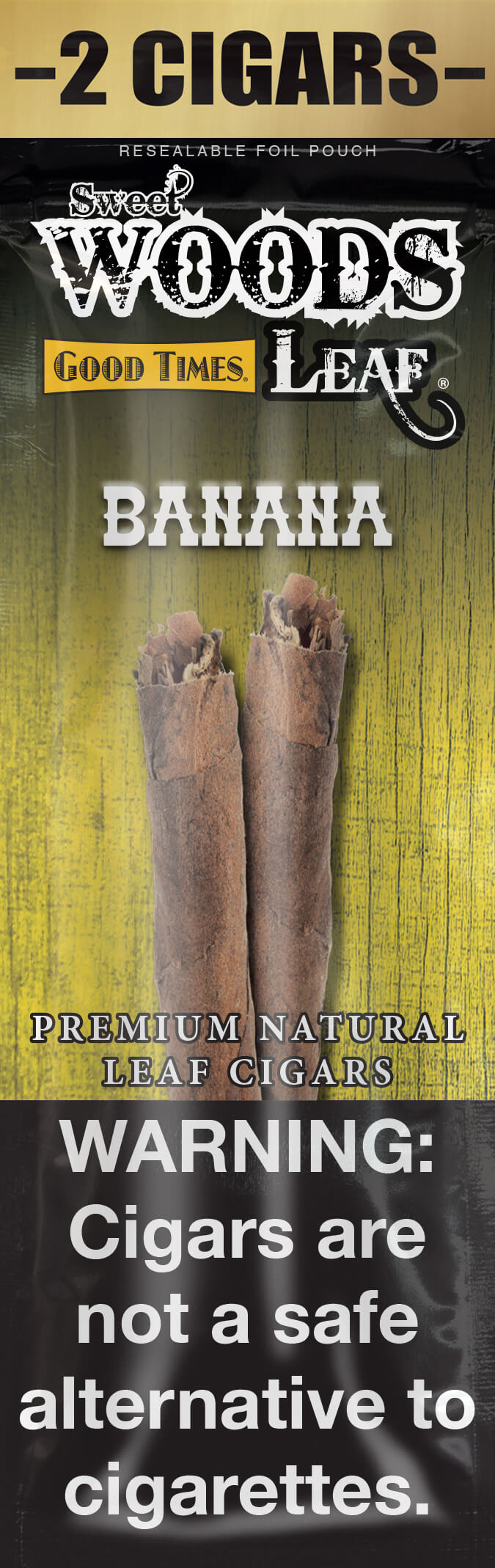 GOOD TIMES CIG BANANA          15CT