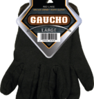 GLOVE GAUCHO BRWN JRSY RED LND LRG