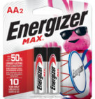 BATTERY ENERGIZER MAX AA        2PK