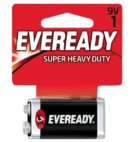 BATTERY EVEREADY SHD 9V         1CT