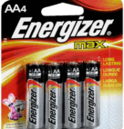 BATTERY ENERGIZER AA            4PK