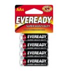 BATTERY EVEREADY SHD AA         4PK