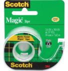 TAPE SCOTCH MAGIC        3/4 X 300″