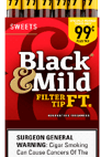 BLACK & MILD SWT FT .99 30CT