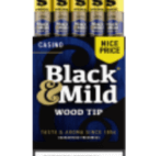 BLACK & MILD CASINO WDTIP NCP 25CT