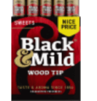 BLACK & MILD SWEETS WDTIP NCP 25CT