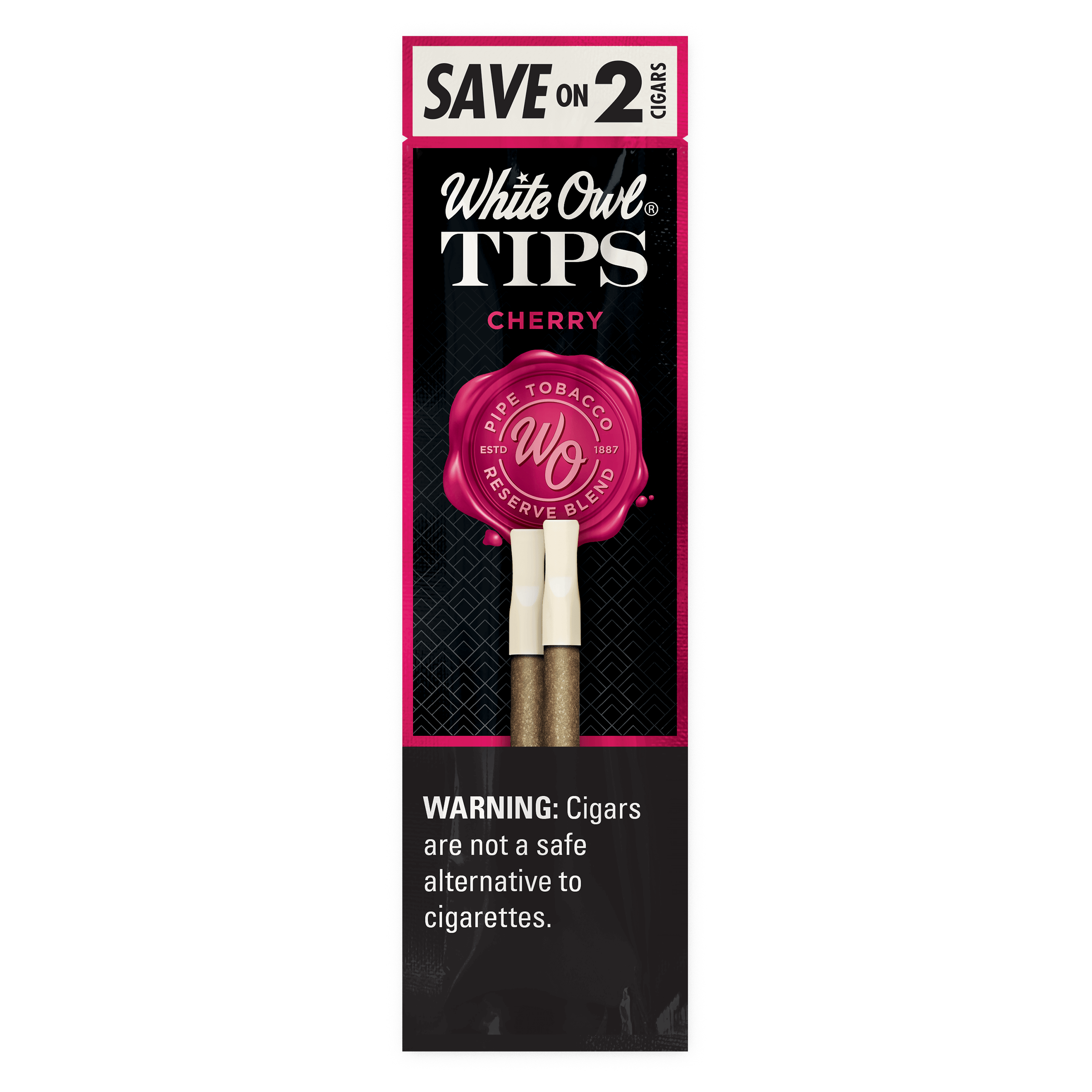 WHITE OWL CIG PLTIP CHERRY SO2 15CT