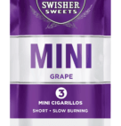 SWISHER MINI CIG GRAPE         15CT