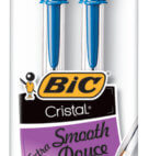 PEN BIC MSP21 STICK MED BLUE    2PK