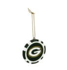 PACKER GAME CHIP ORNAMENT       6CT