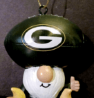 PACKER GNOME ORNAMENT           6CT