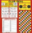 MONEY BOARD-612 HOLE CLUB DEAL