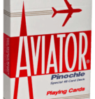 CARDS AVIATOR PINOCHLE 918     12CT