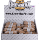 DOG TREAT PB BISCUIT           34CT