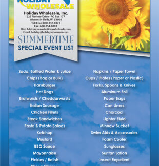 Summertime Event Planning